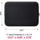 thumbnail image 4 of Funda RAINYEAR para portátil de 11 pulgadas con forro suave y esponjoso, compatible con MacBook Air de 11,6 pulgadas y Dell HP de 11,6 pulgadas., 4 of 4