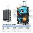 thumbnail image 4 of Fotbe Adorable Blue Baby Dragon Funda Protectora para Equipaje, Antirrayones y Resistente a la Suciedad, Compatible con Maletas de 18 a 32 Pulgadas-Large, 4 of 7