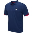 thumbnail image 2 of Men's Colosseum Navy UConn Huskies Santry Lightweight Polo, 2 of 3
