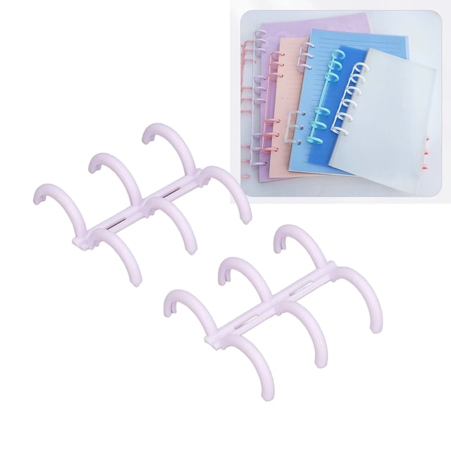 Comb Binding Spine PP Material Multifunctional 3 Rings 16mm 120 Sheet Capacity for Reports