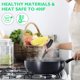 thumbnail image 3 of Meat Chopper Multifunctional Ground Beef Masher Ground Beef Turkey Nylon Chopper Utensil Non Stick Cookware, 3 of 4