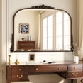 thumbnail image 5 of YVANLA 32"x44" Vanity Bathroom Mirror Decor Wall Mirror, Antique Bronze, 5 of 7