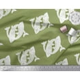 thumbnail image 3 of Soimoi Velvet Fabric Fish Block Print Fabric by The Yard 58 Inch Wide, 3 of 3