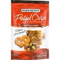 Snack Factory Buffalo Wing Pretzel Crisps, NonGMO, 7.2 oz Resealable