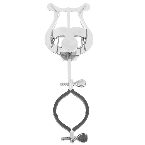 Soporte para clarinete, trompeta y partituras, pinza para marcha, pinza para banda de marcha, accesorio para instrumentos