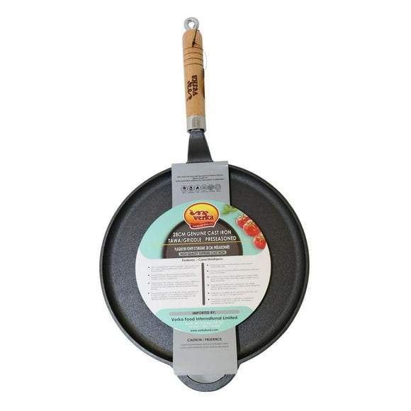 Plaque chauffante en fonte d'origine Verka (28 CM) Plancha en fonte Verka (28 CM)