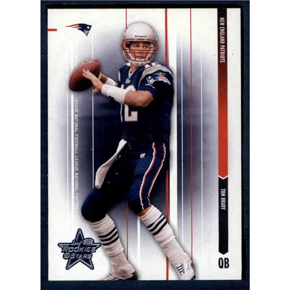 2003 Donruss Leaf Rookies and Stars #51 Tom Brady NM-MT New England Patriots Football