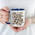thumbnail image 3 of CafePress - Cello Player Mug - 11 oz Ceramic Mug - Novelty Coffee Tea Cup, 3 of 3