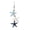 Starfish – No Light, variant on Lighted Wooden Fish Decor with Starfish, Coastal Wooden Wall Hanging with Warm LED Lights, Nautical Beach Wall Decor for Bathroom, Bedroom, Porch, Entryway & Beach House