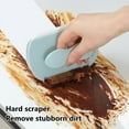 thumbnail image 6 of HengDidi 3-in-1 Multipurpose Cleaning Brush with Squeegee & Sponge, Compact Kitchen/Bathroom Scrubber for Glass/Stove/Tiles - Non-Slip Ergonomic Grip, 6 of 6