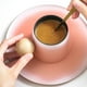 thumbnail image 3 of Taza de café de 200 ml, juego de tazas de café con platillo, adecuada para fiestas familiares en cafeterías., 3 of 5