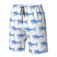thumbnail image 5 of Naloa Party Shark Cute Men's Beach Shorts, Surfing shorts, Swim trunks, Quick Dry Swim Trunks for Surfing Beach Fun - XX-Large, 5 of 9