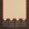 thumbnail image 3 of Linon Athena Natural & Burnt Orange 8.9x12 Area Rug, 3 of 7