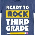 thumbnail image 3 of Instant Message - Ready To Rock Third Grade - Toddler And Youth Girls Short Sleeve Graphic T-Shirt, 3 of 6