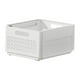 thumbnail image 1 of Organizador de cajones, contenedor de almacenamiento ajustable, divisor, contenedor de almacenamiento expandible para blanco, 1 of 9