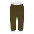 thumbnail image 5 of cocolona Womens Summer Capri Pants Gym Workout Yoga Pants Elastic Waisted Casual Cropped Sweatpants with Pockets, 5 of 5