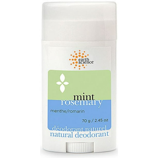 Earth Science Deodorant, Mint Rosemary, 2.45 Oz