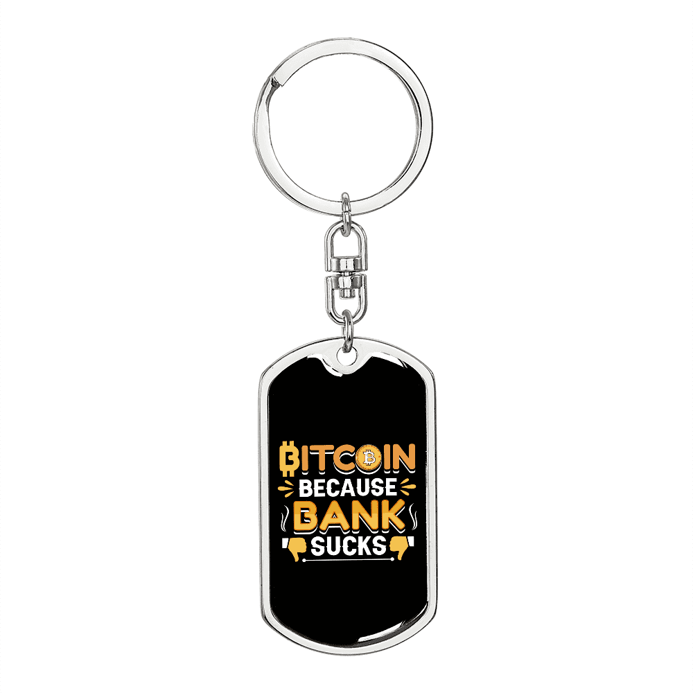 Bitcoin Crypto Keychain - Stainless Steel or 18k Jamaica | Ubuy