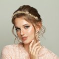 thumbnail image 2 of Unique Bargains Fashion Rhinestone Thin Head Bands Champagne, 2 of 7