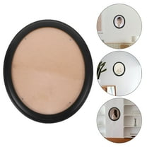 KONTONTY MLINS Wood Photo Frame Picture Frame Decor 1 Set Poster Display Frames Oval Wall mounted Photo Holder