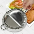 thumbnail image 3 of Máquina para hacer empanadas grande, prensa para empanadas de acero inoxidable de 6 pulgadas, herramientas de repostería, pastel de bolsillo, 3 of 5