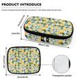 thumbnail image 7 of Jiueut Daisy Lemon Insulin Storage Bag Diabetic Care Organizers & Travel Kits Small Insulated Bag for Medicine Insulin Bags for Women Storage Zipper Bags for Organizing, 7 of 7