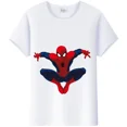 thumbnail image 3 of Camisetas Kawaii de estilo Harajuku para niños, camisetas de algodón con estampado de dibujos animados de Marvel, Spider-Man, amigos, camisetas blancas grunge para niñas, 3 of 5