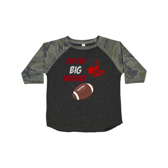 Inktastic I'm the Big Brother Football Boys Toddler T-Shirt