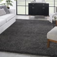 thumbnail image 2 of Nourison Amore Dark Grey Shag Area Rug AMOR1 7'10" x 10'10", 2 of 8