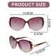 thumbnail image 2 of Gafas de sol polarizadas cabeza de zorro anti-ultravioleta de tendencia de moda, hechas de PC, 2 of 5