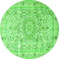 thumbnail image 1 of Ahgly Company Indoor Round Persian Green Traditional Area Rugs, 3' Round, 1 of 1