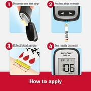 Accu-Chek Guide Glucose Strips for Diabetic Blood Sugar Testing (Pack of 100)