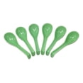 thumbnail image 4 of Ebros Japanese Modern Porcelain Soup Spoons With Ladle Hook Pack Of 6 (Green), 4 of 5