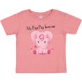 thumbnail image 3 of Inktastic Aditi My Pap Pap loves me Boys or Girls Baby T-Shirt, 3 of 5