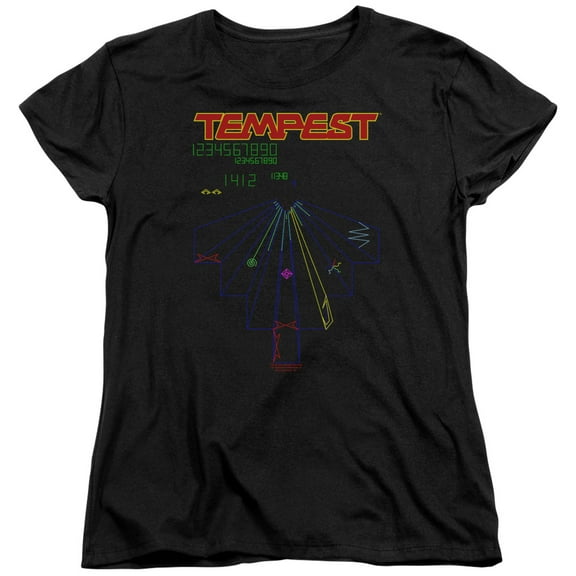 Atari - Tempest Screen - Women's Short Sleeve Shirt - XX-Large