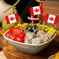 thumbnail image 4 of Country Flag Toothpicks | Cake And Burger Decorative Sticks | Flags For Themed Meals, 4 of 5