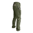 thumbnail image 6 of Domuza Mens Cargo Pants Ripstop Waterproof Hiking Pants Stretch Work Cargo Trousers Pant Outdoor Jeans Green M, 6 of 6