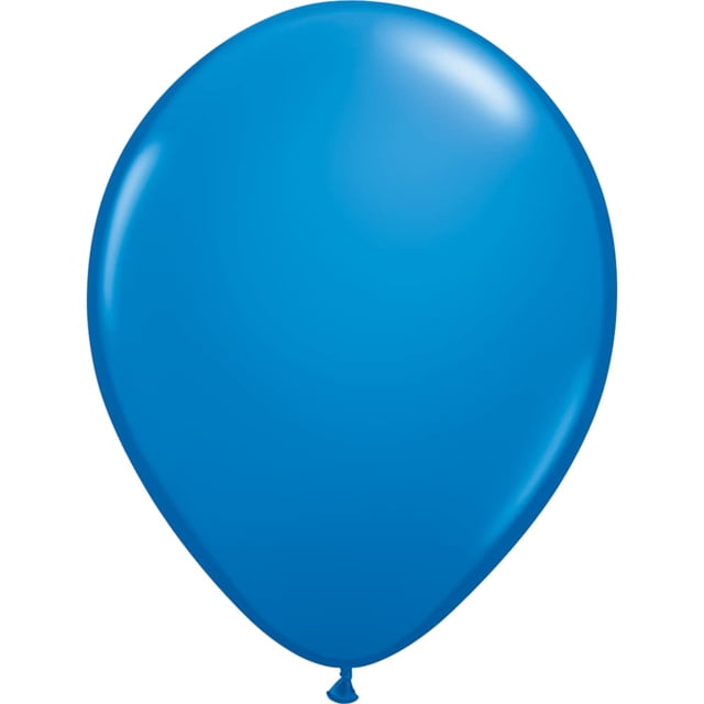 Globos Qualatex 11" Azul Oscuro Paquete de 100