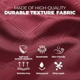 thumbnail image 4 of shiyou-Christmas Red Table Cloths Rectangular 60 x 144 Inch (12-14 Seats), Waterproof Decorative Washable Damask Tablecloth Cover for Dining Kitchen Buffet Table, Wedding Outdoor Party, 4 of 4