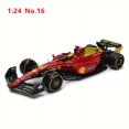 thumbnail image 1 of Burago 1:24 2023 F1-75 75th Anniversary #16 And #55 Model Cars Formula Car Static, 1 of 5