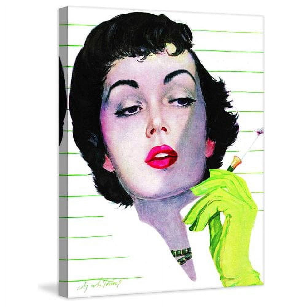 Marmont Hill "The Widow" by Coby Whitmore Painting Print on Canvas