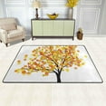 thumbnail image 2 of SKYSONIC 36x24in Autumn Maple Tree Area Rug, Non-Slip Floor Carpet for Indoor Living Dining Room Bedroom, 2 of 7