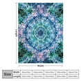 thumbnail image 4 of Orinice Mandelbrot Fractal Warm Lightweight Blanket Soft Fleece Blankets for All Seasons - Multiple Sizes Available 60x80in, 4 of 6