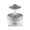 White, variant on Gcvizuso Essential Oil Diffuser, Aroma Diffuser, Colorful Water Droplet Humidification Lamp, Remote On-off/Control Light, Aroma Diffuser Mood Light, Rain Sound Accompanies Sleep