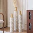 Stunning Metallic Accent Vase image