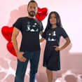 thumbnail image 3 of Duo Parejas De Video Juego De Playera y Vestido 14 De Febrero San Valentin Color Negro Talla Chica Marca Emil SaEs, 3 of 4