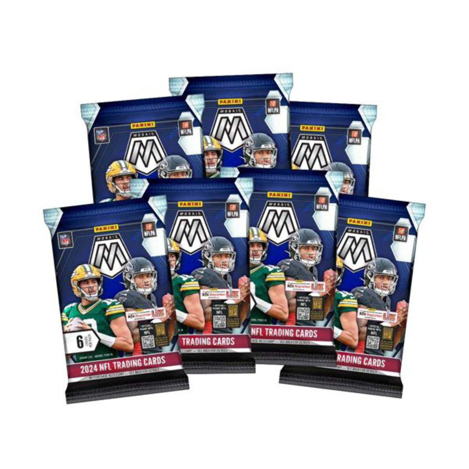 2024 Panini Mosaic Football Mega Box (Reactive Yellow Parallels!)