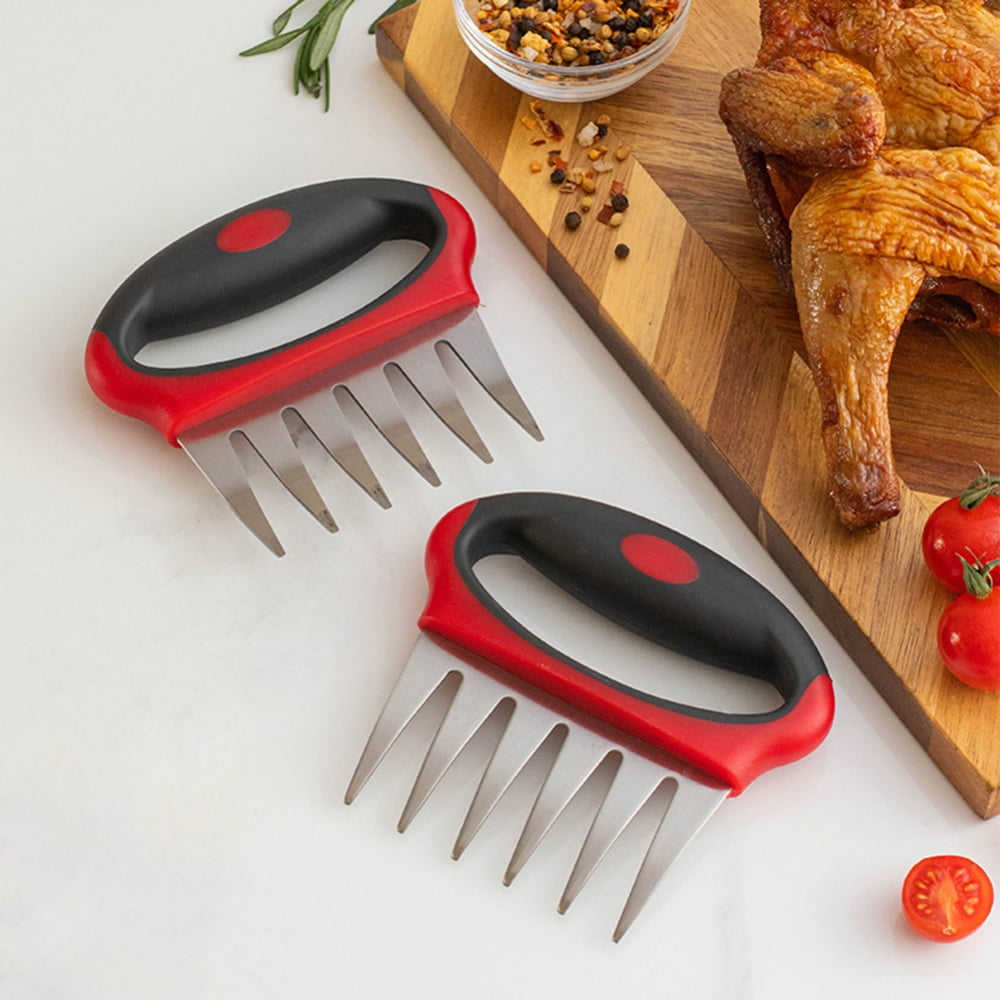 Stainless Steel Bear Claws Meat Shredder Meat Divider BBQ Meat Cutting Tool  Barbecue Fork Meat Separator Kitchen Tools: شراء أفضل المنتجات في المتجر  الإلكتروني Coolbe