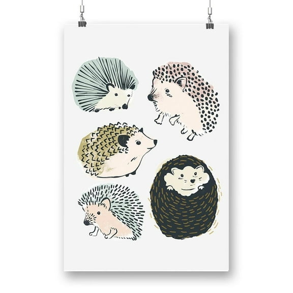 Prickle Pals Ii. Poster - June Erica Vess Designs,