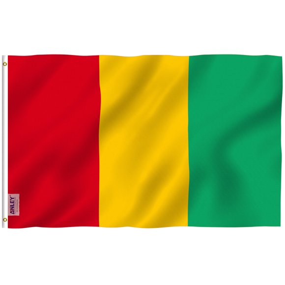 ANLEY Fly Breeze 3x5 Feet Guinea flag - Guinean Flags Polyester